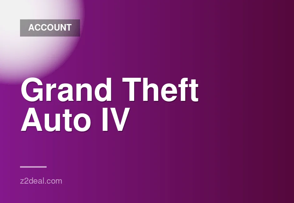 GTA IV Complete Edition - Shared Steam Account for Sale