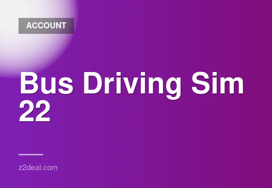Bus Simulator 22 Game Account for Sale