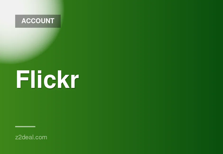 Flickr Accounts with Verified Email for Safe and Immediate Use