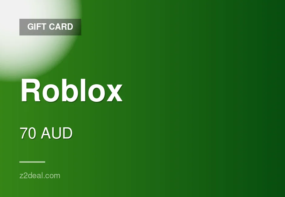 Trusted Roblox Gift Card | 70 AUD | Australia | Proven Seller