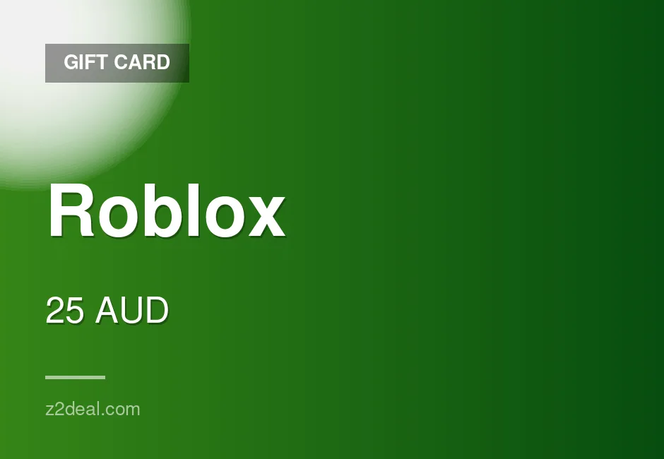 Digital Roblox Gift Card | 25 AUD | Australia | Easy Checkout
