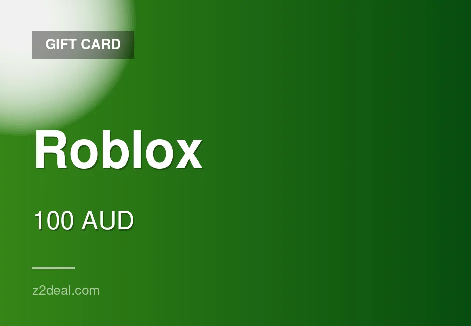 Instant Roblox Gift Card | 100 AUD | Australia | Fast Delivery