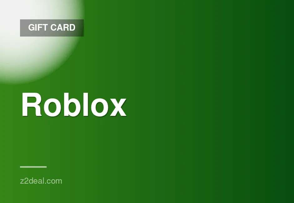 Reliable Roblox Gift Card - Order With Confidence