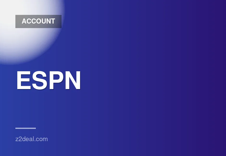 ESPN+ six-month unlimited access private account with changeable password