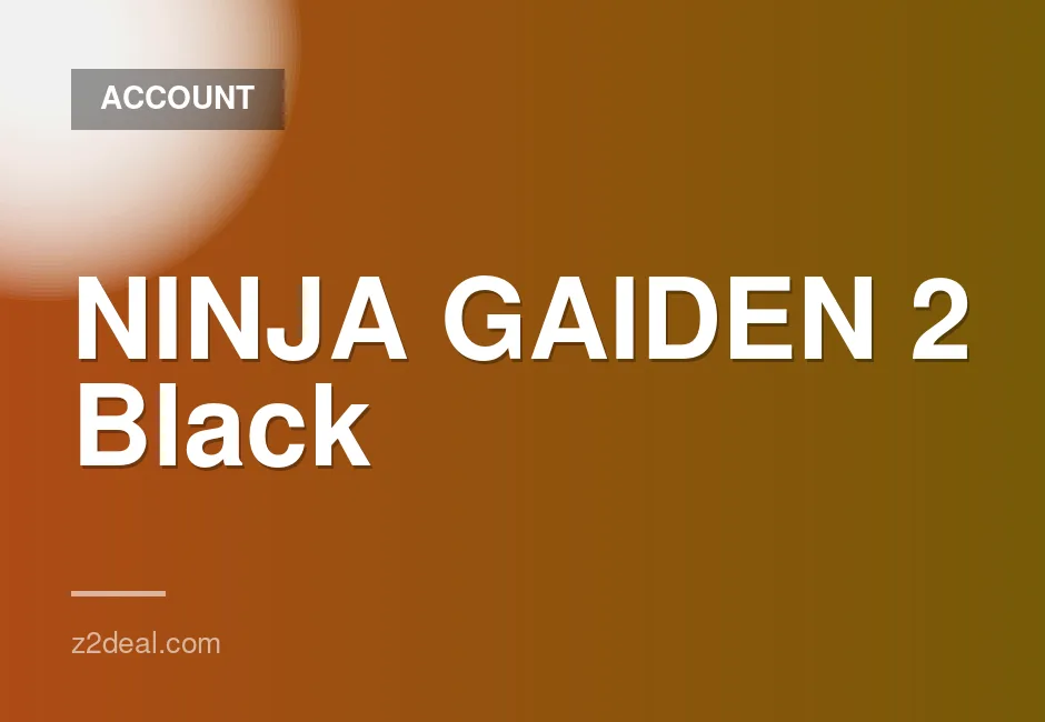 Ninja Gaiden 2 Black Steam Offline Game Account for Sale