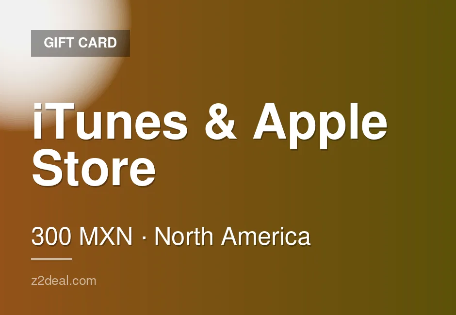 Trusted iTunes & Apple Store Gift Card | 300 MXN | Mexico | Proven Seller