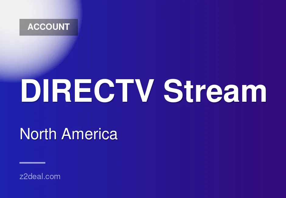 DirecTV Stream Entertainment Package USA - 6 Month Warranty - Shared Account