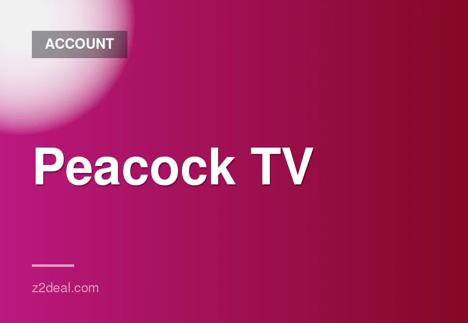 Peacock TV Premium Account - 2 Month Subscription