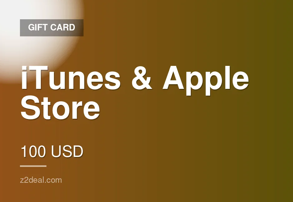 Quick iTunes & Apple Store Gift Card - 100 USD - Buyer Protected