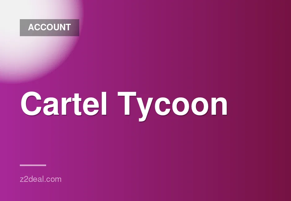 Cartel Tycoon Game Account with Gift Bonus