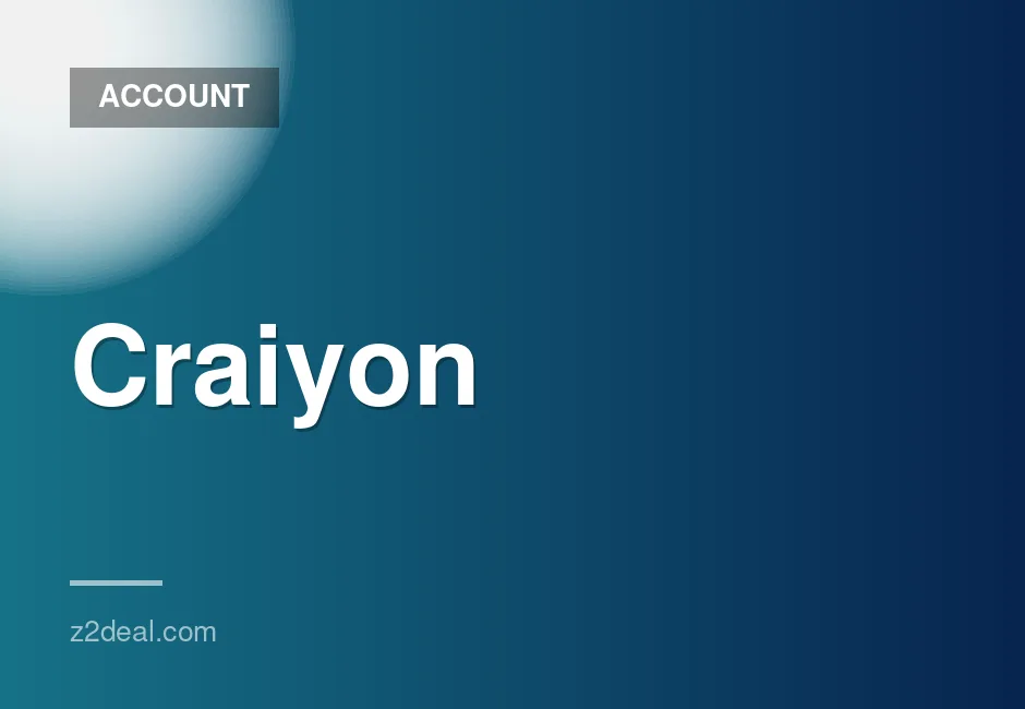 Craiyon AI supporter account for 1 month with warranty for $12