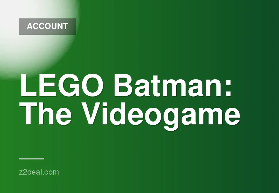 30-Day Shared Offline Steam Access for LEGO Batman: The Videogame