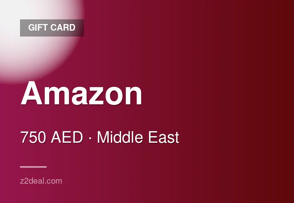 Digital Amazon Gift Card | 750 AED | United Arab Emirates | Easy Checkout