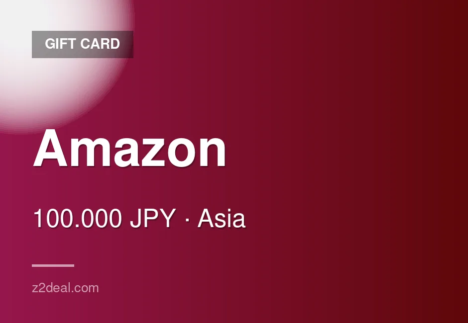 Reliable Amazon Gift Card - 100.000 JPY - Japan - Order With Confidence