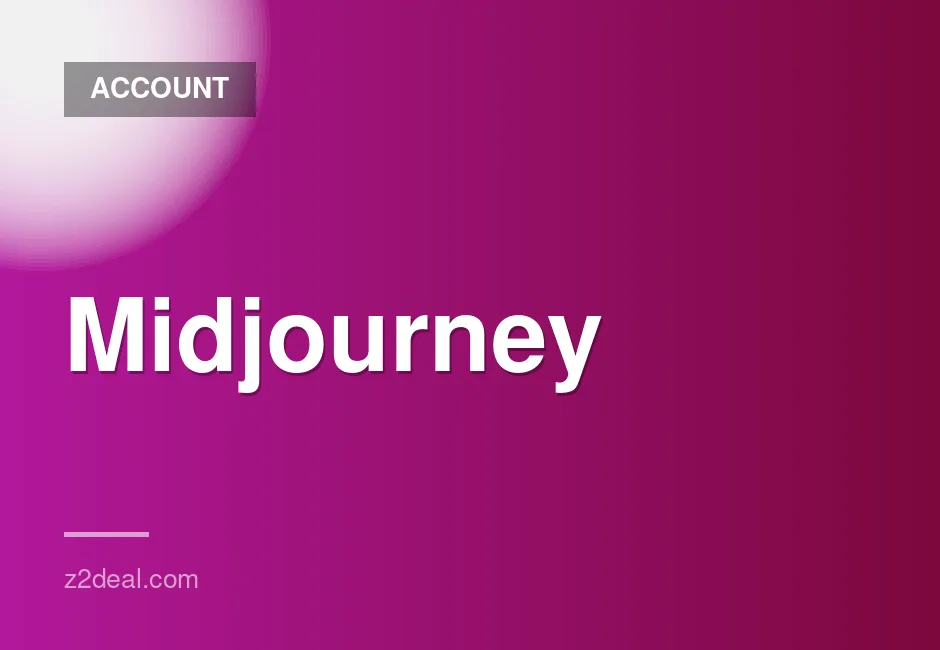 MidJourney AI Pro Plan Membership Account for Image Generation - 1 Month Access