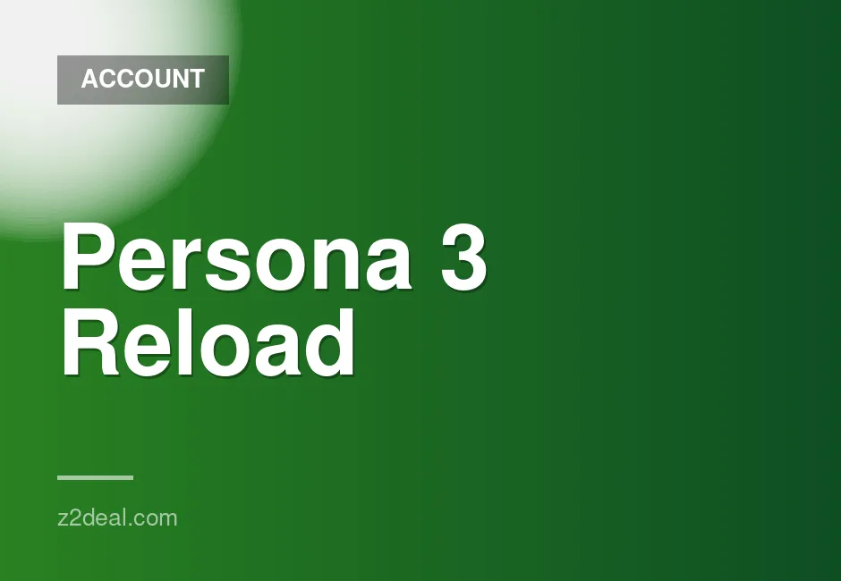 Persona 3 Reload Steam Account with Instant Delivery and Free Game Choice