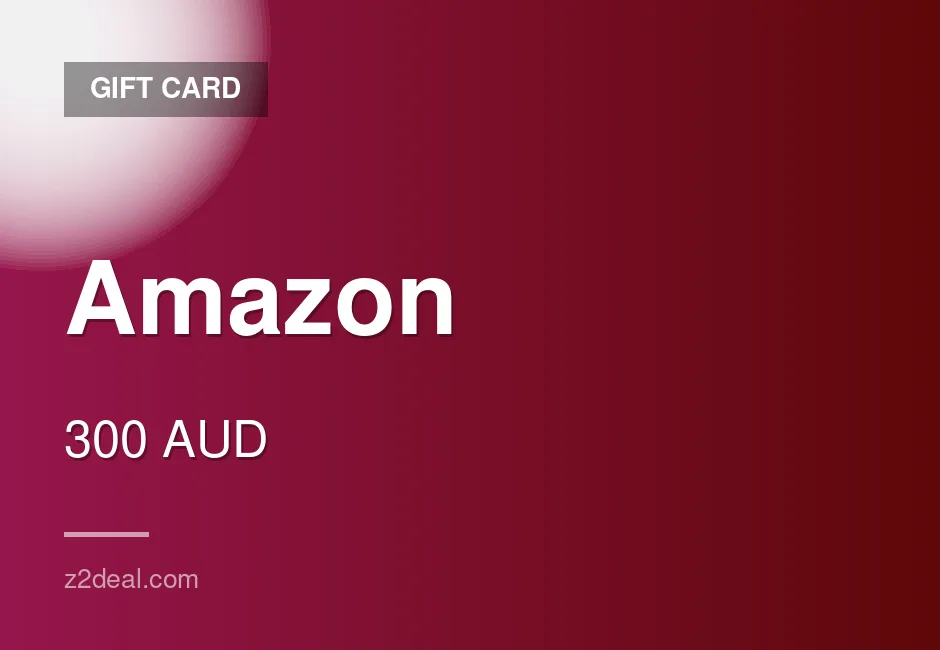 Quick Amazon Gift Card - 300 AUD - Australia - Buyer Protected