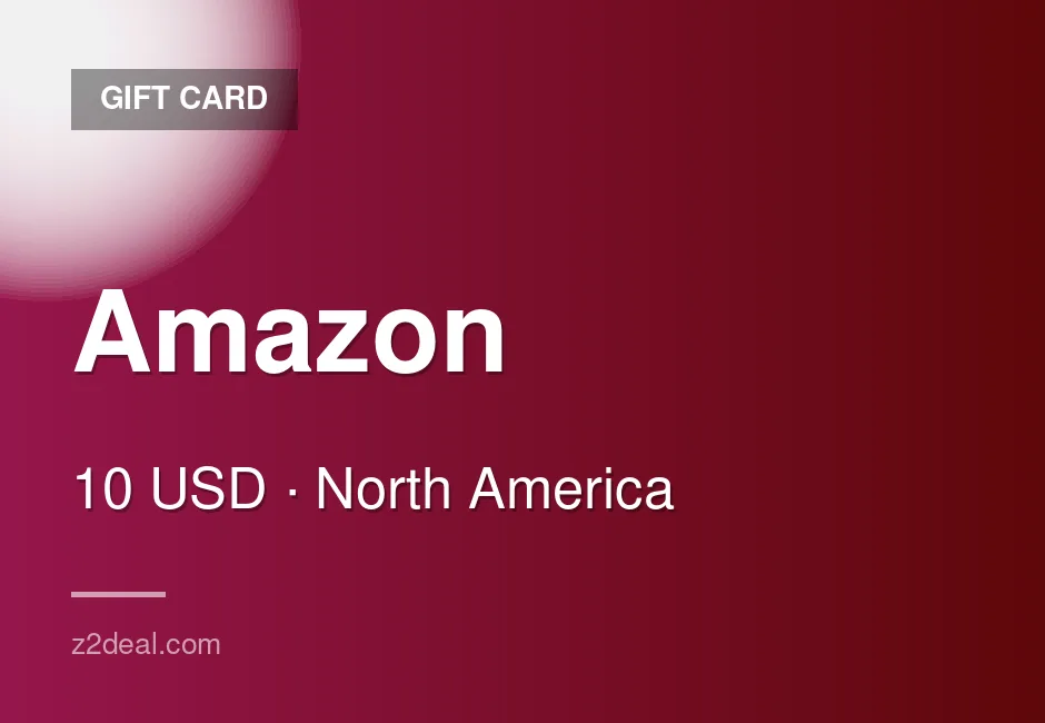 Buy Amazon Gift Card | 10 USD | United States | Trusted Seller