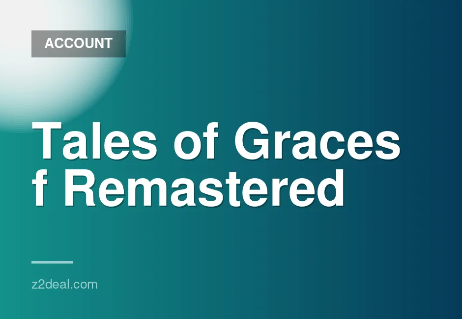 PS5 Tales of Graces f Remastered K2 Account Digital Game Access