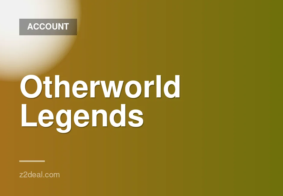 Otherworld Legends game account for iOS - details in the description