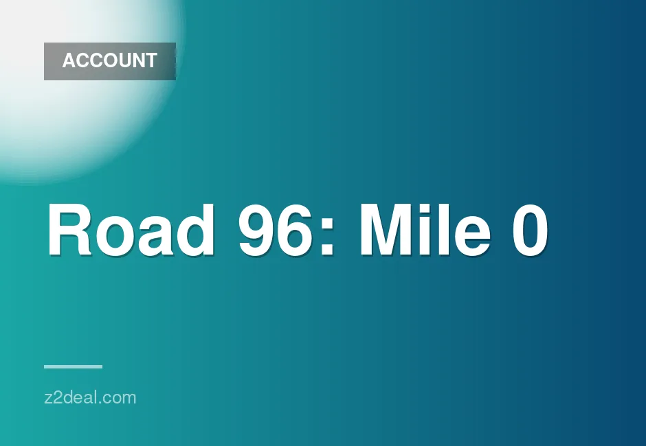 New Steam Account for Road 96: Mile 0 - Unplayed, Data Changeable, Quick Delivery