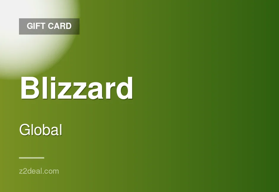 Trusted Blizzard Gift Card | Global | Battle.net | Works Worldwide | Proven Seller