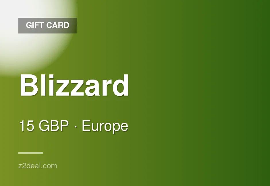 Buy Blizzard Gift Card | 15 GBP | PC Compatible | United Kingdom | Battle.net | Clean Transaction