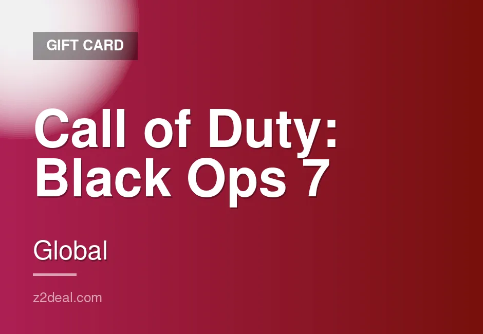 Reliable Call of Duty: Black Ops 7 Gift Card - Global - Xbox - Works Worldwide - In-Game Currency - Quick Turnaround