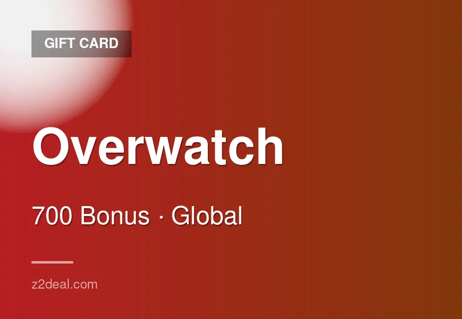 Genuine Overwatch Gift Card - 700 Bonus - Global - Xbox - Works Worldwide - In-Game Currency - Dependable Seller