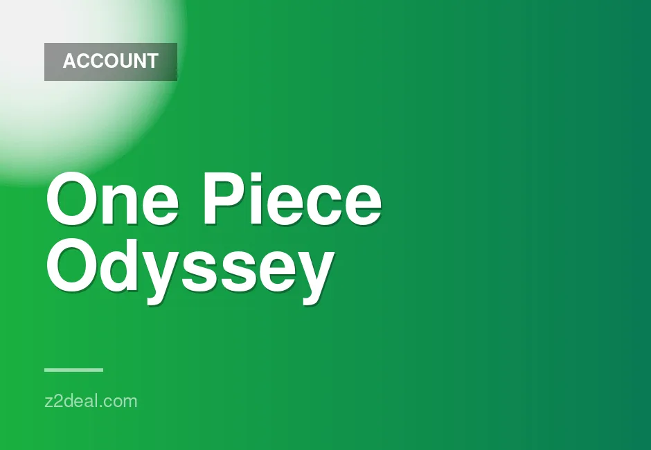New Steam Account for One Piece Odyssey - Zero Playtime, Data Changeable, Quick Delivery