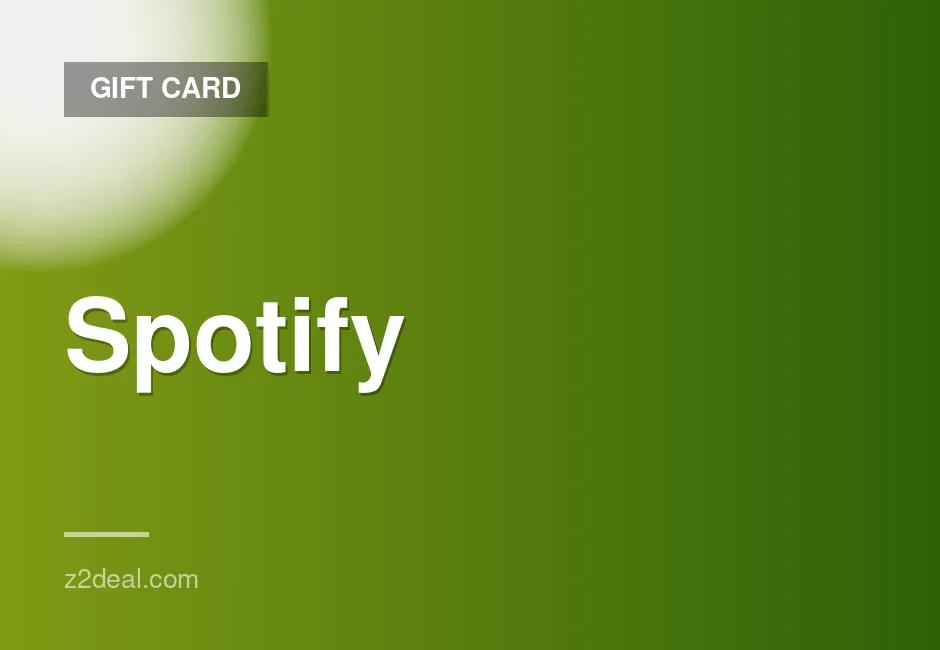 Genuine Spotify Gift Card - Dependable Seller
