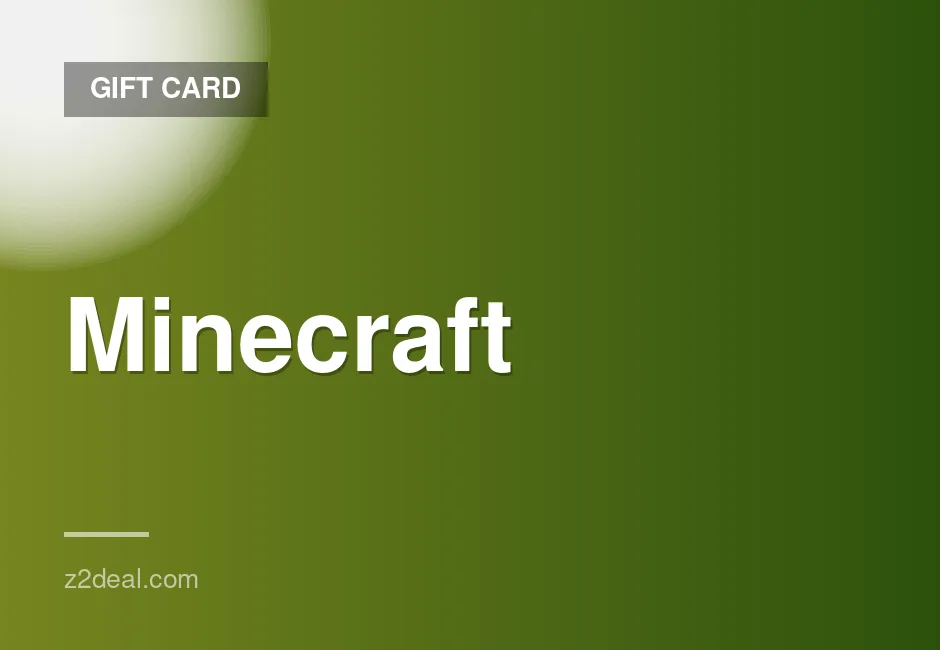 Trusted Minecraft Gift Card | PC | PC Compatible | Proven Seller