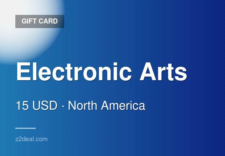 Digital Electronic Arts Gift Card | 15 USD | PC Compatible | United States | EA / Origin | Reliable Service