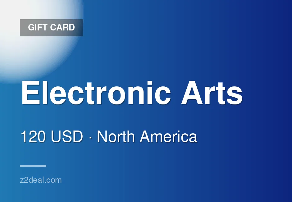 Digital Electronic Arts Gift Card | 120 USD | PC Compatible | United States | EA / Origin | Easy Checkout