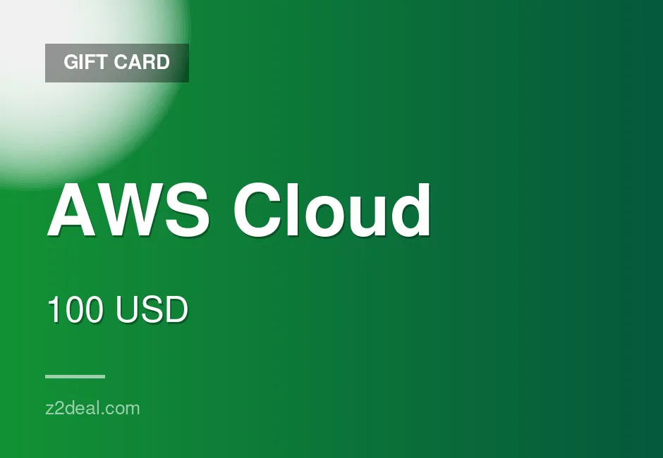Instant AWS Cloud Gift Card | 100 USD | In-Game Currency | Console Compatible | Instant Delivery | Smooth Delivery