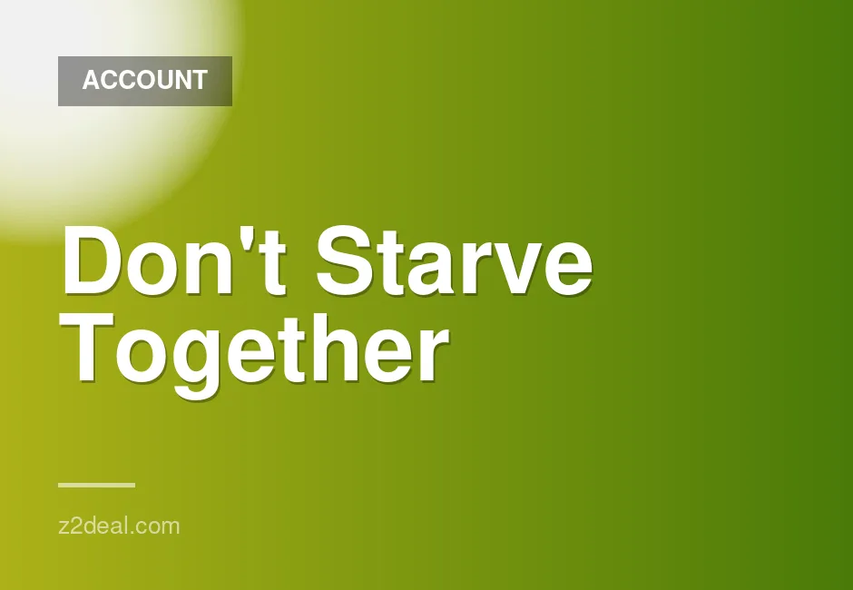 Don't Starve Together Steam Account with Full Access and Gifts Available