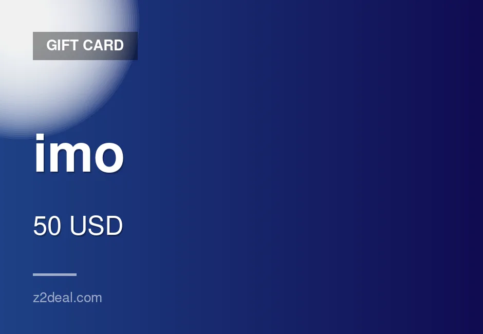 imo Gift Card - 50 USD - Secure Ordering