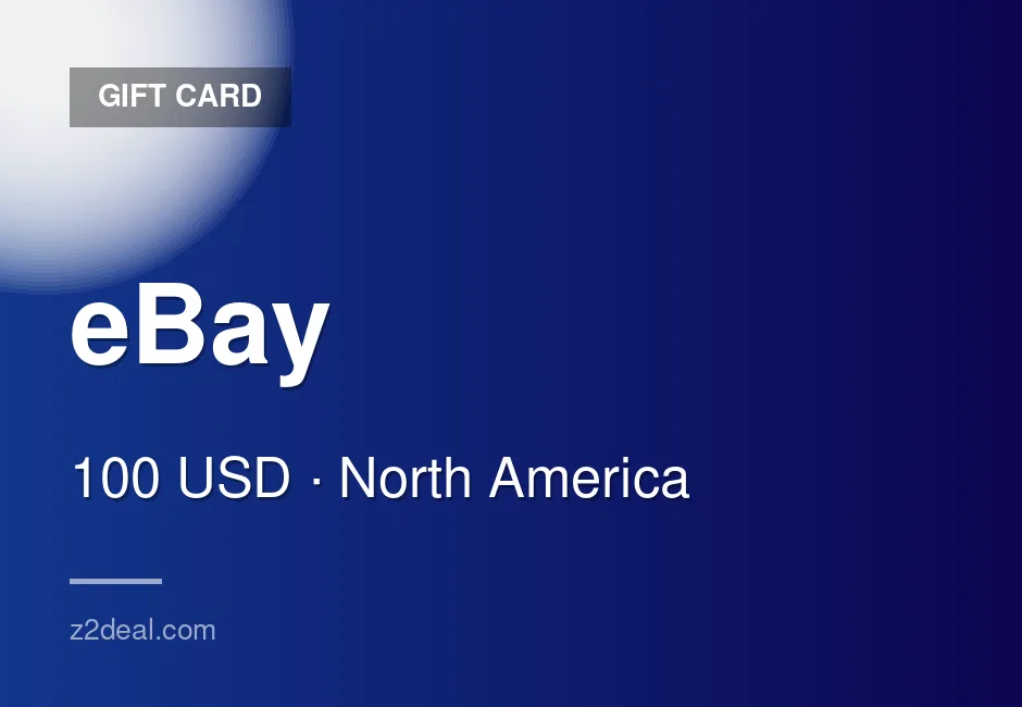 Quick eBay Gift Card - 100 USD - United States - Buyer Protected