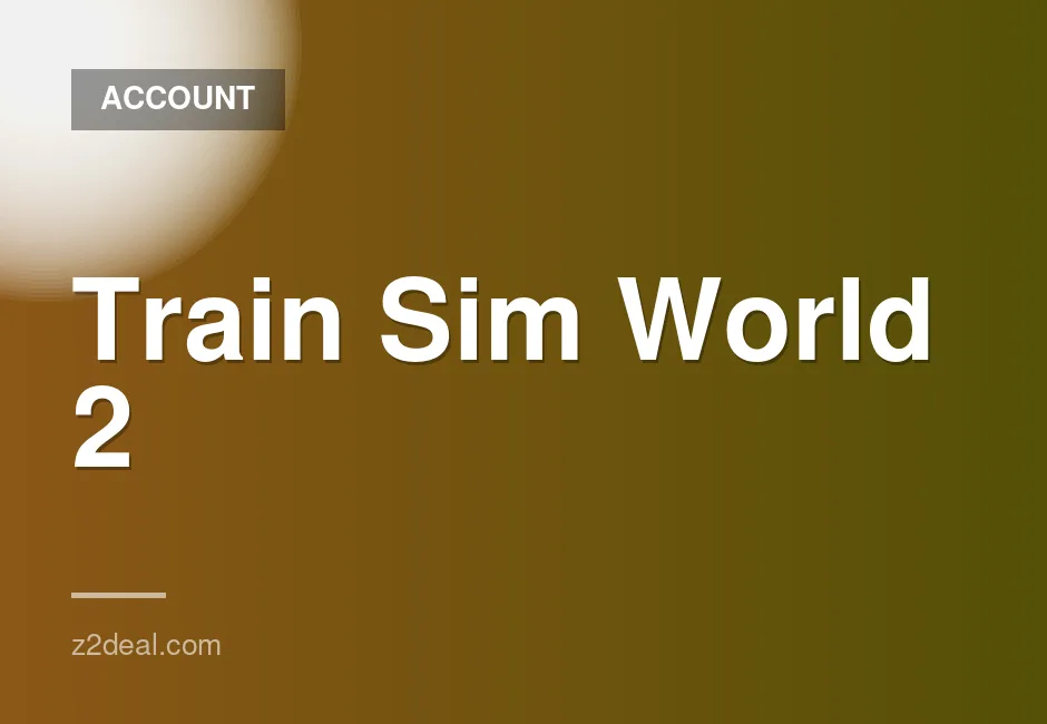 30-Day Offline Shared Access for Train Sim World 2