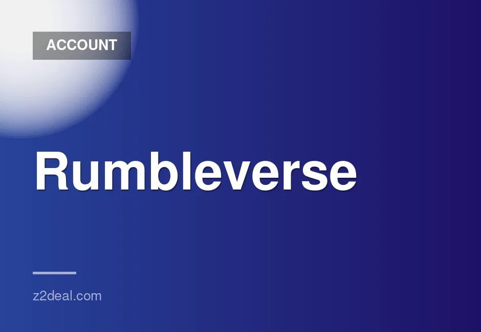 New Steam Account for Rumbleverse with 0 Hours Played - Fast Delivery and Data Change Available