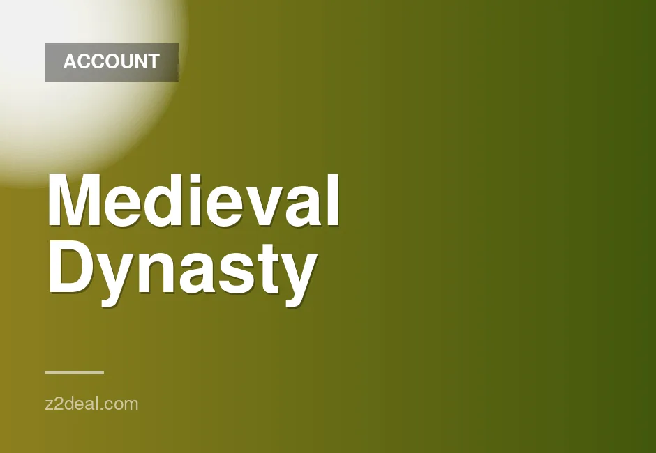 Medieval Dynasty Steam Account with Full Access, Warranty, and 2 Gift Items