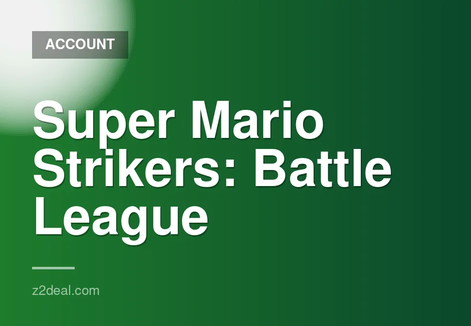 Mario Strikers: Battle League digital game for Nintendo Switch with subscription number