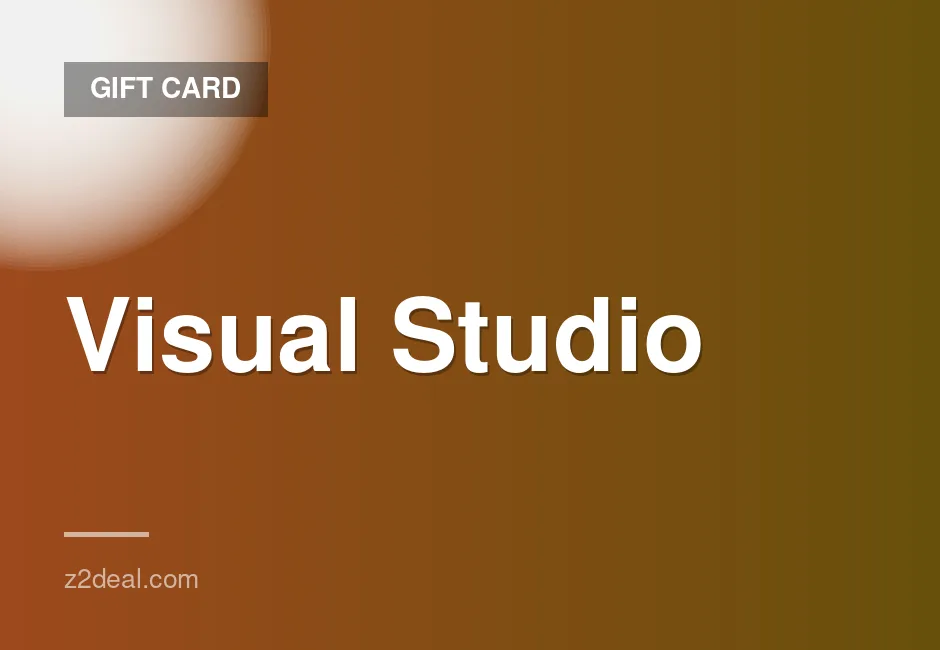 Visual Studio Gift Card - 24/7 Support - EA / Origin - Verified Stock
