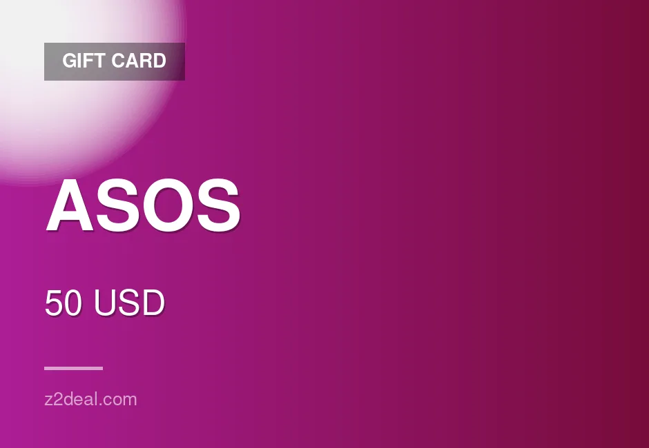 Quick ASOS Gift Card - 50 USD - Buyer Protected
