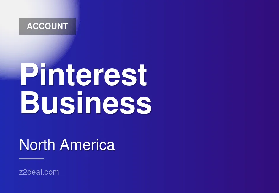 Verified Pinterest Business Manager Accounts from USA IPs