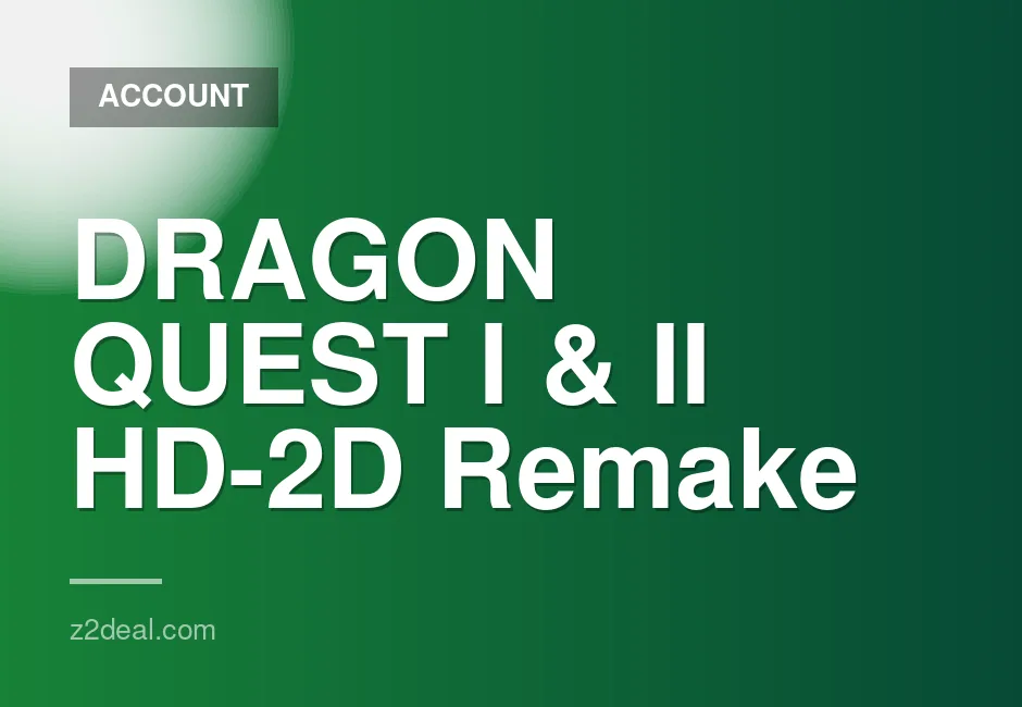 Dragon Quest I & II HD-2D Remake digital version for Nintendo Switch - Same-Day Service & Trusted Seller
