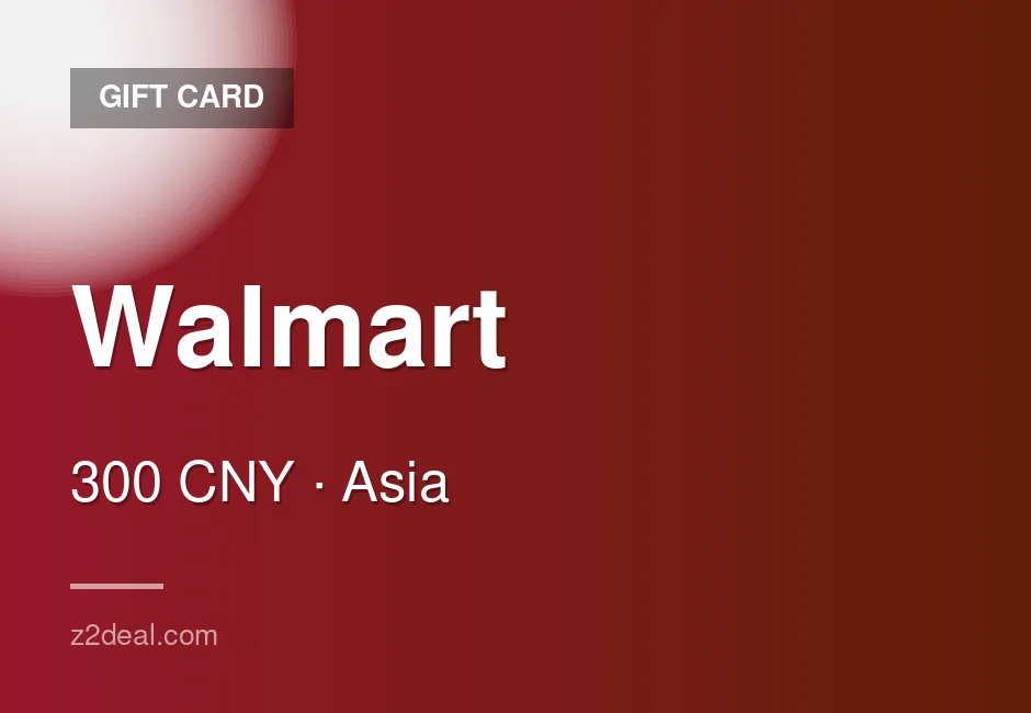 Quick Walmart Gift Card - 300 CNY - China - Buyer Protected
