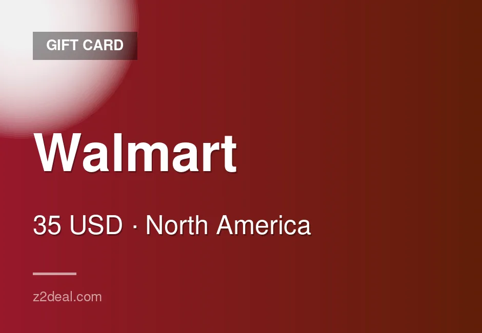 Trusted Walmart Gift Card | 35 USD | United States | Proven Seller