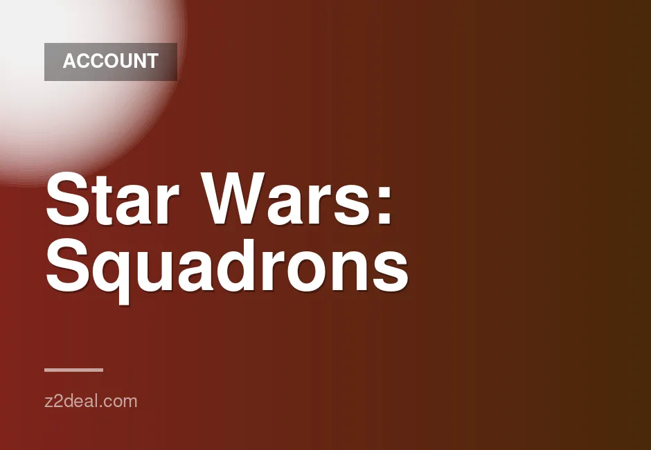 Star Wars: Squadrons Game Accounts for Sale