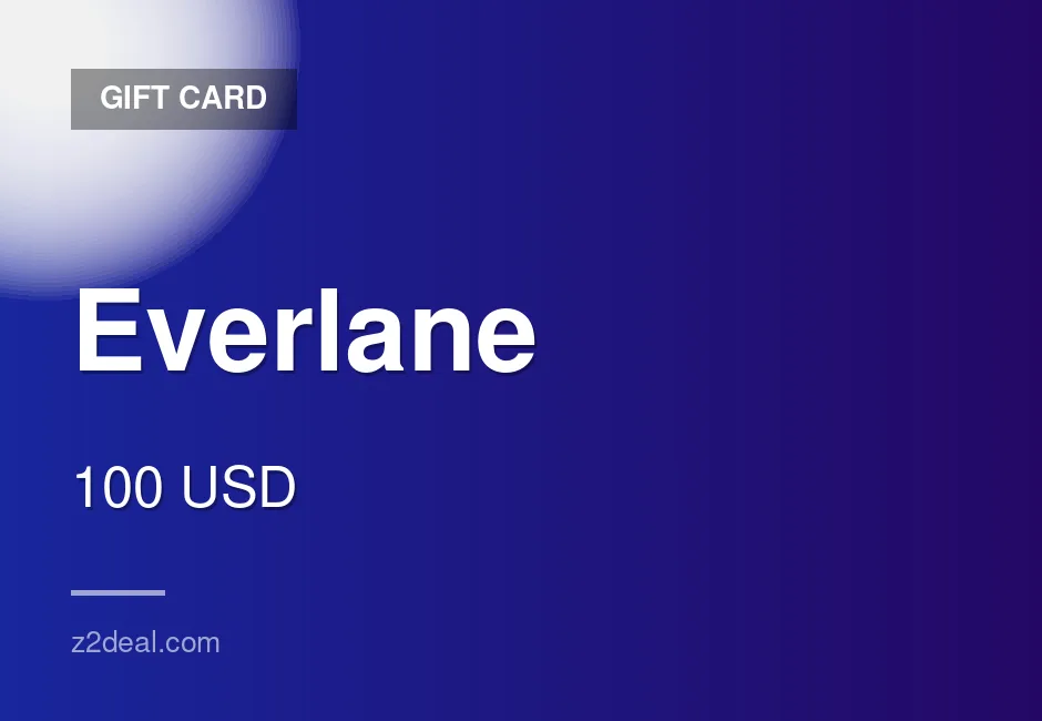 Genuine Everlane Gift Card - 100 USD - Well Reviewed